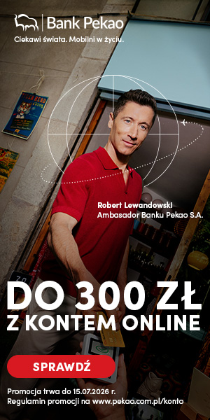 Konto Pekao z premią