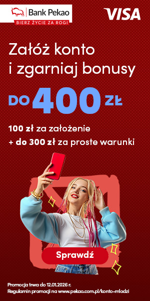 Konto Pekao z premią