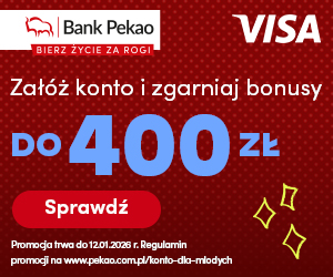 Konto Pekao z premią