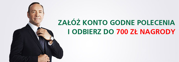 Grafika promująca Konto Godne Polecenia i premię 700 zł