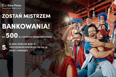 Konto przekorzystne dla młodych w Pekao